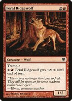 Lobo da Cordilheira Feroz — Innistrad 142