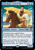 Sun Quan, Senhor de Wu — Commander Masters 123