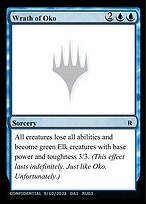 Wrath of Oko — Unknown Event RU03b