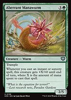 Aberrant Manawurm — Secrets of Strixhaven 138
