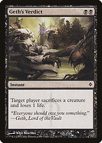 Veredito de Geth — New Phyrexia 61