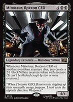 Minotaur, Roxxon CEO — Marvel Super Heroes Commander 539