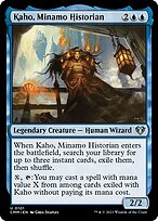Kaho, Historiadora de Minamo — Commander Masters 101