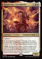 Quintorius, Mestre do Saber — Secrets of Strixhaven Commander 327