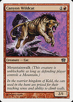 Lince do Desfiladeiro — Eighth Edition 181
