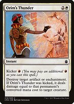 Trovão de Orim — Commander Anthology 18