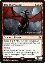 Tirano de Valakut — Oath of the Gatewatch Promos 119s