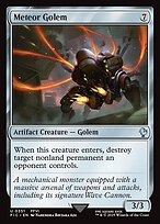 Golem Meteórico — Final Fantasy Commander 351