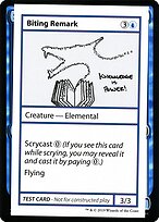 Biting Remark — Mystery Booster Playtest Cards 2021 17