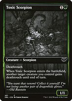 Escorpião Tóxico — Innistrad: Double Feature 491