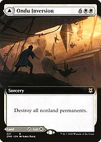 Inversão de Ondu // Ruínas Celestes de Ondu — Zendikar Rising 321