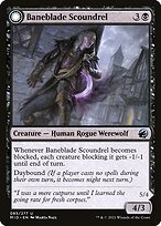 Patife da Lâmina Maléfica // Saqueador da Garra Maléfica — Innistrad: Midnight Hunt 85