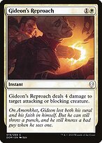 Repreensão de Gideon — Dominaria 19