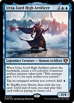 Urza, Grão-lorde Artífice — Commander Masters 130