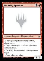The Wiley Speedster — Unknown Event RR03