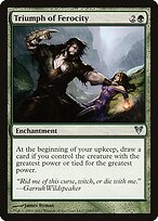 Triunfo da Ferocidade — Avacyn Restored 198