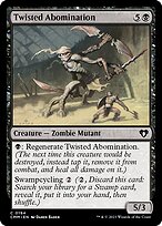 Abominação Distorcida — Commander Masters 194