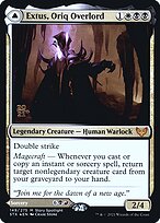 Extus, Soberano Oriq // Despertar o Avatar do Sangue — Strixhaven: School of Mages Promos 149s