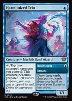 Harmonized Trio // Brainstorm — Secrets of Strixhaven Promos 52p