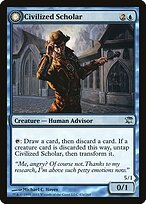 Erudito Civilizado // Brutamontes Homicida — Innistrad 47
