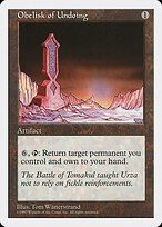 Obelisco do Desfazer — Fifth Edition 392