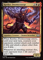 Kardur, Flagelo da Colisão