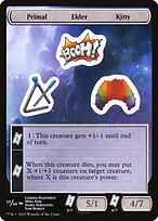Primal Elder Kitty — Unfinity Sticker Sheets 33