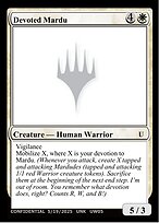 Devoted Mardu — Unknown Event UW05a