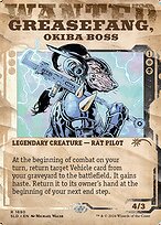 Presa-de-graxa, Chefe Okiba — Secret Lair Drop 1690