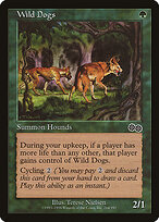 Cães Selvagens — Urza's Saga 284