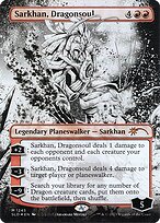 Sarkhan, Alma de Dragão — More Borderless Planeswalkers 1245