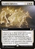 Salvação Repentina — Crimson Vow Commander 48