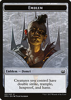 Domri Rade Emblem — Modern Masters 2017 Tokens 21