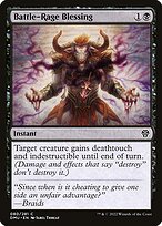 Bênção da Fúria de Batalha — Dominaria United 80