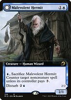 Eremita Malevolente // Geist Benevolente — Innistrad: Midnight Hunt 336