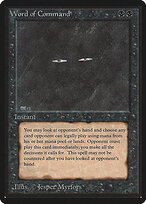Word of Command — Limited Edition Beta 137