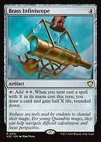 Brass Infiniscope — Secrets of Strixhaven Commander 51