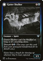 Espreitador da Sarjeta // Atalho da Sarjeta — Innistrad: Double Feature 329