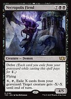 Demônio da Necrópole — Tarkir: Dragonstorm Commander 190