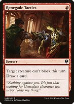 Tática dos Renegados — Commander Legends 195