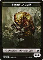 Phyrexian Germ — Neon Dynasty Commander Tokens 3