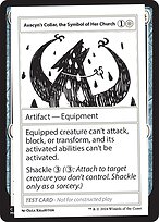 Avacyn's Collar, the Symbol of Her Church — Mystery Booster 2 509
