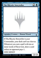 The Rhystic Storyteller — Unknown Event RU72