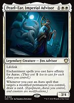 Orelha-de-Pérola, Conselheira Imperial — Secrets of Strixhaven Commander 160