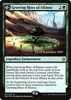 Ritos de Crescimento de Itlimoc // Itlimoc, Berço do Sol — Ixalan Promos 191s