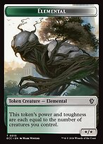Elemental — Lorwyn Eclipsed Commander Tokens 10