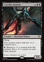 Demônio Carnífice — Lorwyn Eclipsed Commander 72