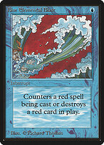 Maldição do Elemental Azul — Limited Edition Beta 50