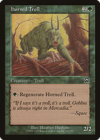 Trol com Chifres — Mercadian Masques 251