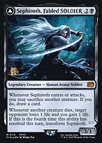 Sephiroth, Fabled SOLDIER // Sephiroth, One-Winged Angel — Final Fantasy Promos 115s